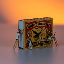 Peintres miniatures sur LUNA Fotografie