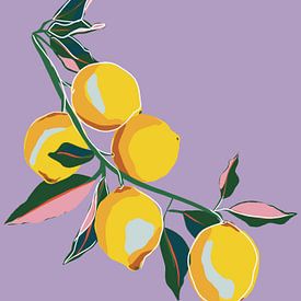 Sweet lemons van Studio Marloes