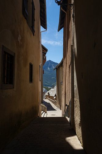 Atmosphärische Straße in Briancon Frankreich