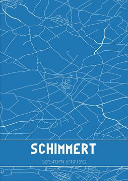 Blueprint | Map | Schimmert (Limburg) by Rezona