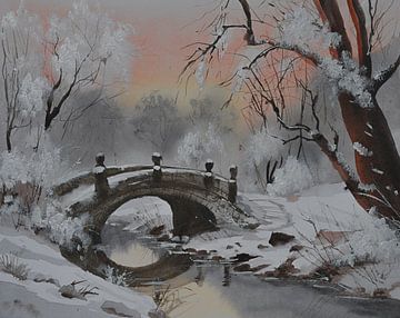 Aquarell Teil 271 von Tania Perneel