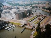 Rotterdam 1995 uitzicht vanaf Euromast von Joke te Grotenhuis Miniaturansicht