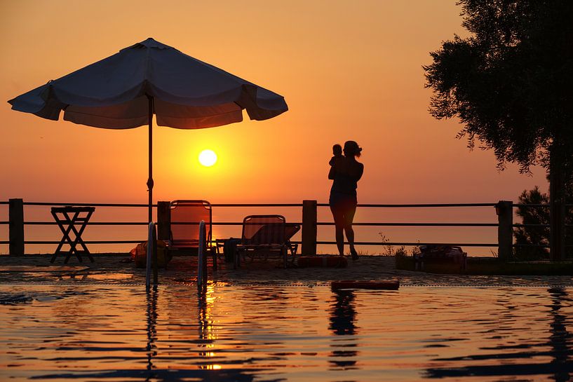 Zonsondergang von Jaap Voets