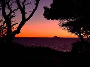 Zonsondergang Port'e Su Trigu - Sardinië