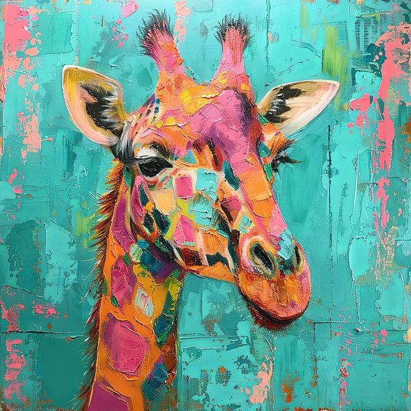 Giraffe by Poster Art Shop