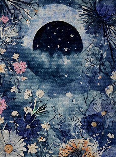 Boho Maan met bloemenkrans No.04 | The Bohemian Vintage Collection