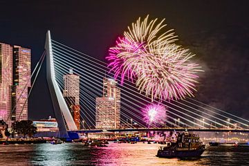 Wereld Havendagen 2024 vuurwerk 3 van Nuance Beeld