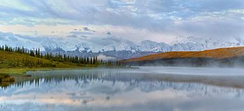 La montagne Denali en Alaska
