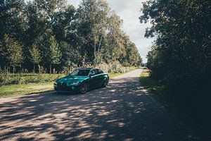 BMW M3 G80 Vliegveld Simplistisch Symmetrie