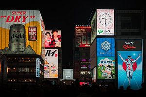 Rêves de néons à Osaka : une explosion de couleurs sur le Dotonbori
