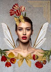 Femininer Pixie im Art-déco-Stil