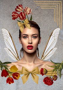 Femininer Pixie im Art-déco-Stil