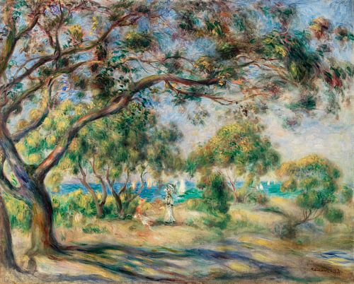 Bois de la Chaise (Landscape), Pierre-Auguste Renoir (1892)