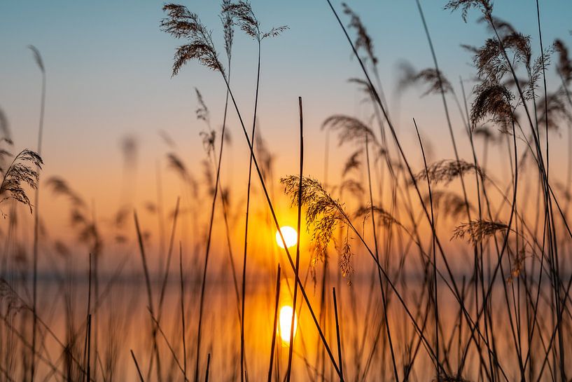Zonsondergang Chiemsee van Maik Richter