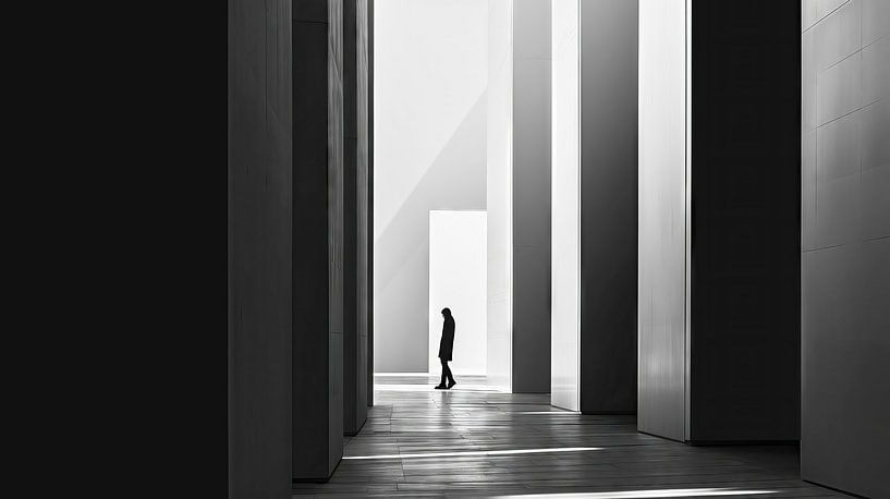 Lonely person by Frank Heinz