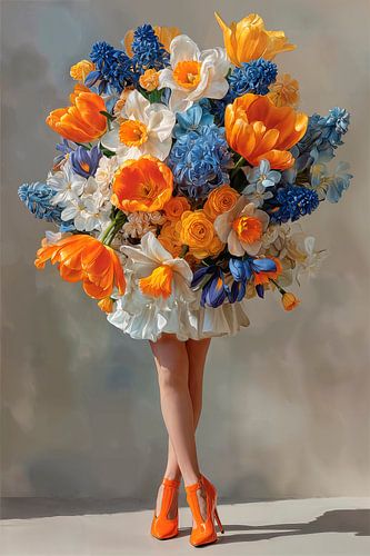 King-size Spring Bouquet by Harry Hadders Design
