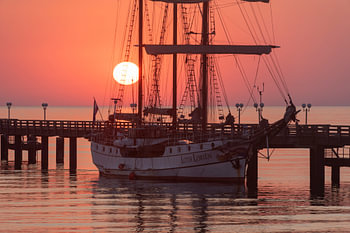 Sunrise in Binz