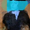 The cyan face von Gabi Hampe