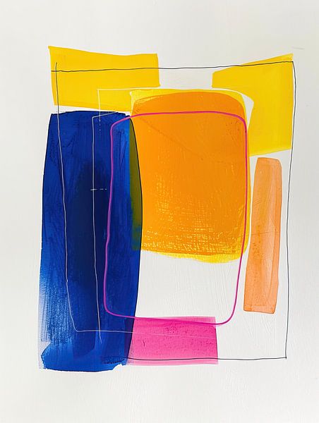 Modern colourful shapes by Modern Collection