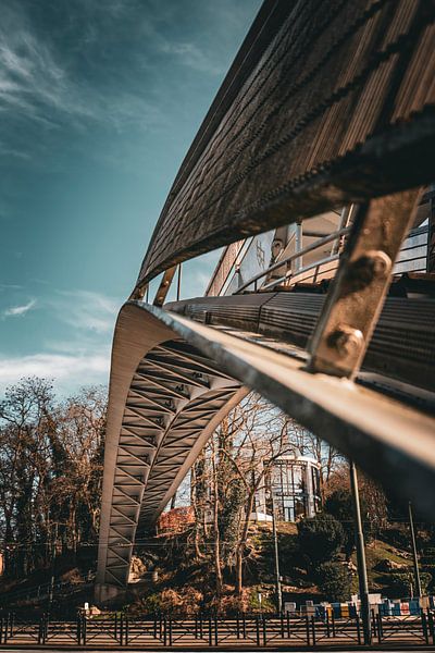 Die Liebesschleusenbrücke. von Robby's fotografie