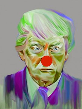 Welcome Mr. President Donald Trump Pop Art PUR von Felix von Altersheim