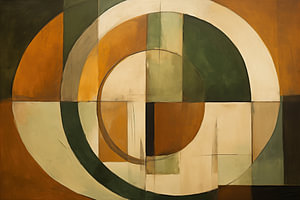 Abstrakter Kreis