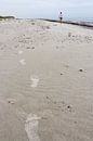 Footsteps in the sand by Map of Joy thumbnail