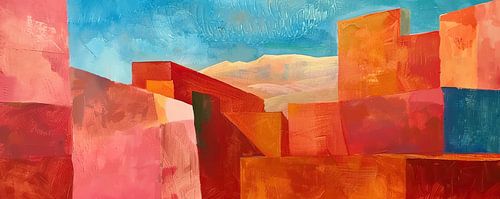 Modern abstract painting