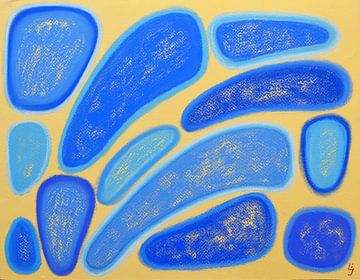 Blue stones van Julia Liubina