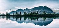 Views over water and mountains by MADK thumbnail