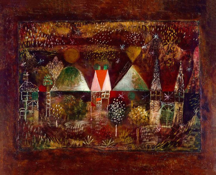 Nächtliches Fest, Paul Klee von Meisterhafte Meister