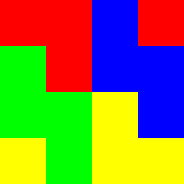 4x4 in 16 | Morphing | 4xT | V=056-23 | P #01 by Gerhard Haberern