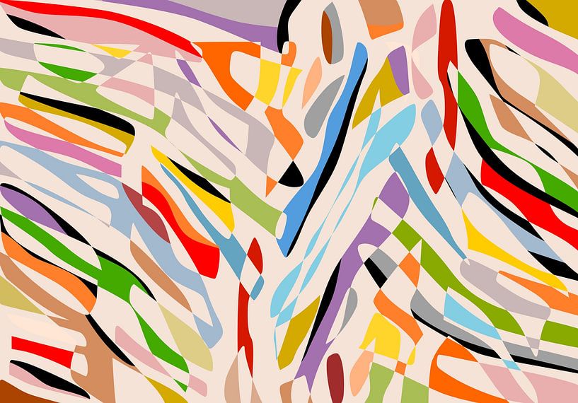 The joy of colours by Angel Estevez