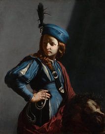 Guido Cagnacci (Italian) - David with the Head of Goliath