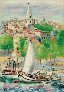 Moïse Kisling - Marseille (1948) van Peter Balan