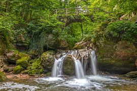 Mullerthal waterfall by John Ouds