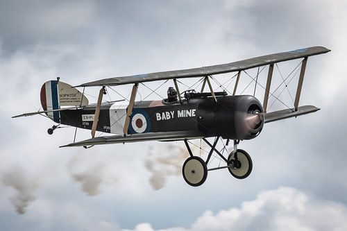 Dubbeldekker gevechtsvliegtuig