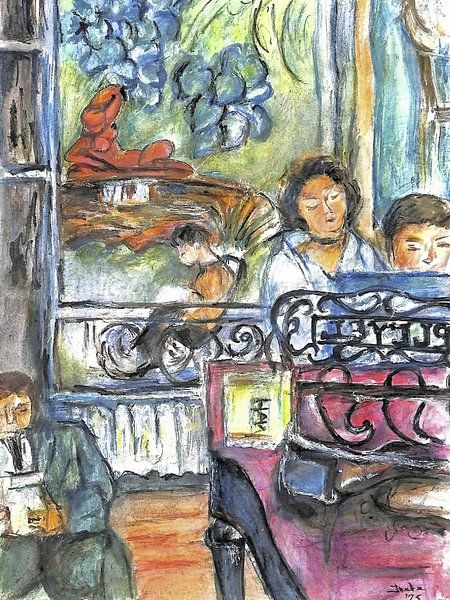 The piano lesson. by Ineke de Rijk