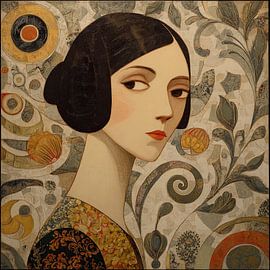 Woman with style | Elegant Woman with Nature by Art Whims