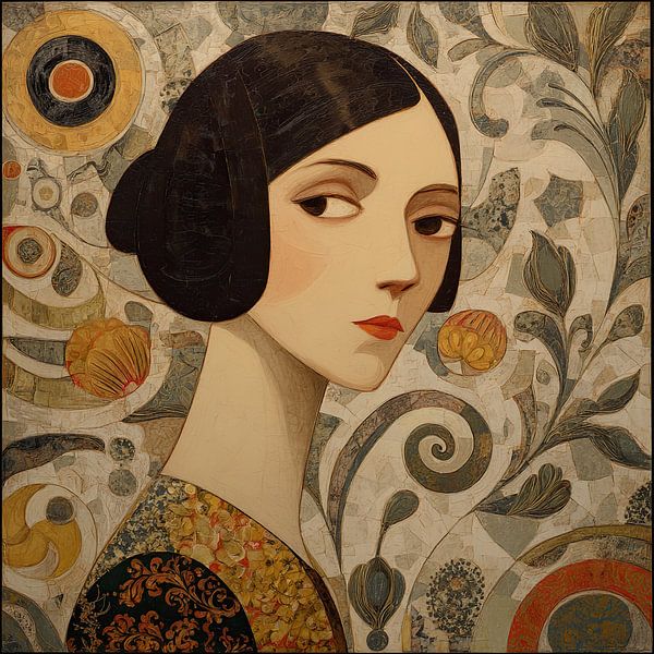 Femme avec style | Femme élégante avec nature par Caprices d'Art