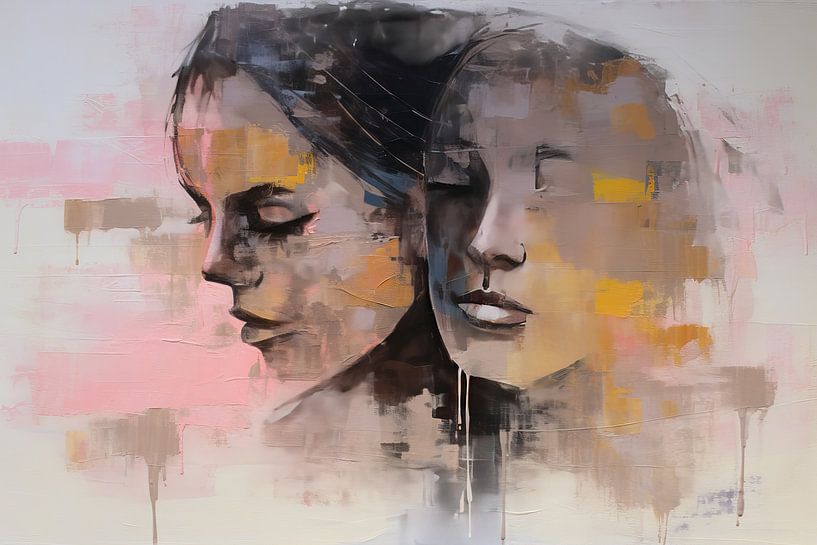 Painting Ephemeral Unity | Comfort me by Eye catching paintings