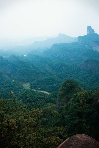 De bergen van Guangdong