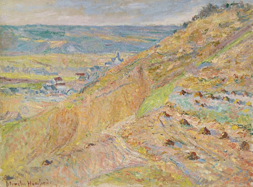 The Coast at Giverny (Le Coteau), Blanche Hoschedé-Monet by Masterful Masters