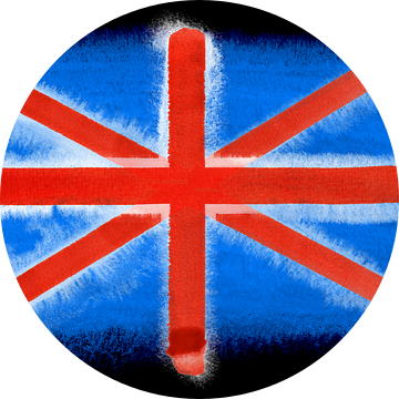 Symbolische nationale vlag van Groot-Brittannië van Achim Prill