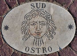 South, 1 of four points of the compass of St Pietersplein (1/4) by Atelier Liesjes