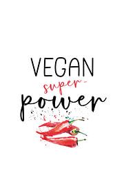 VEGAN SUPERPOWER Chili sur Melanie Viola