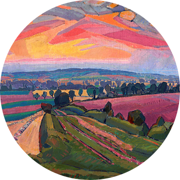 Spencer Gore, De Icknield-weg - 1912 van Atelier Liesjes