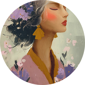 Meisje in de Kimono no.6 van Studio BB