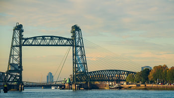 Ochtend in Rotterdam