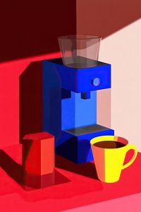 Kubistische koffie